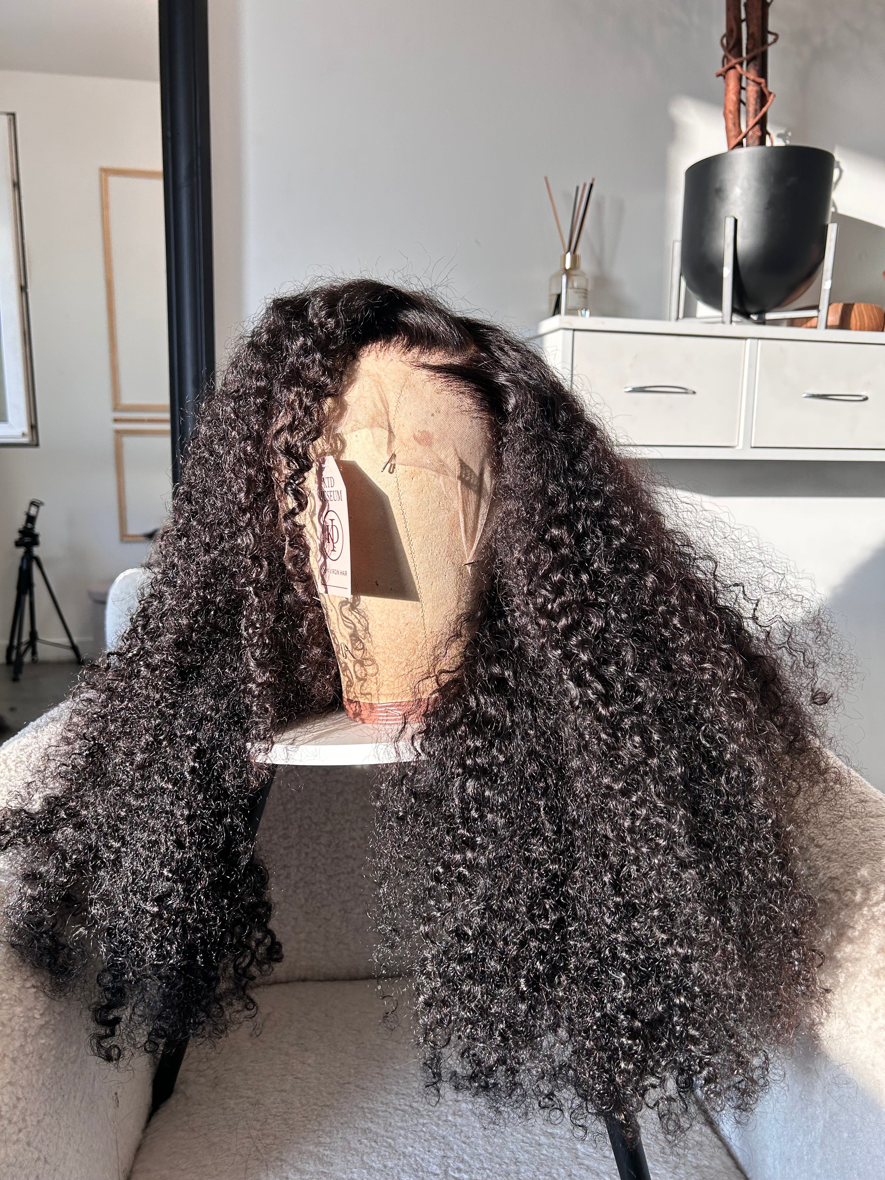 Perruque Bouclée Burmes Vietnamienne - Cheveux Premium 16-30 Pouces